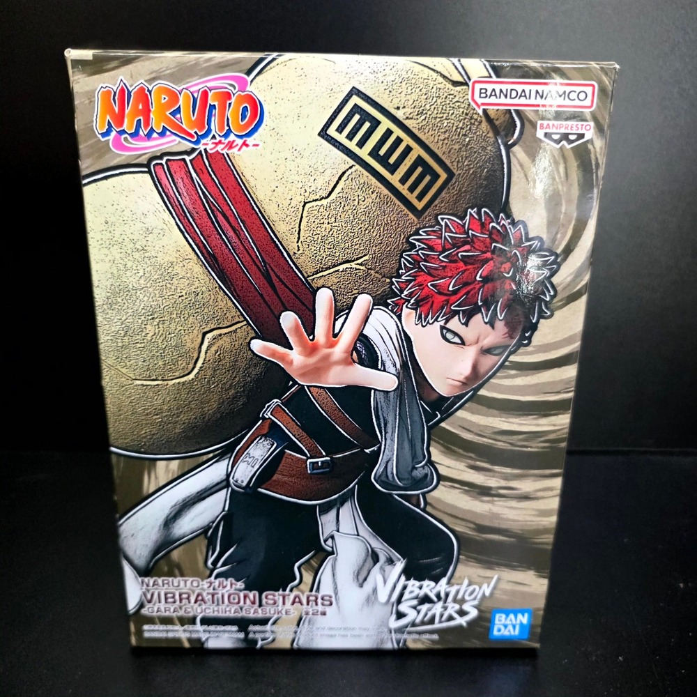 Banpresto Naruto Vibration Stars Gaara Figure 5" Multicolor Anime Statue